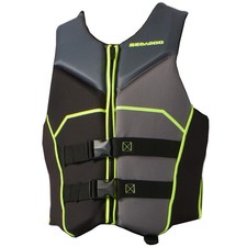 Sea-Doo Freedom PFD Unisex Ecoprene Life Jacket Black Size: Small - 2859800490