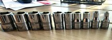 Snapon Tools 14 Drive Sockets 6 Point Free Shipping Snapon Tools 14 Drive Sockets 6 Point Free Shipping