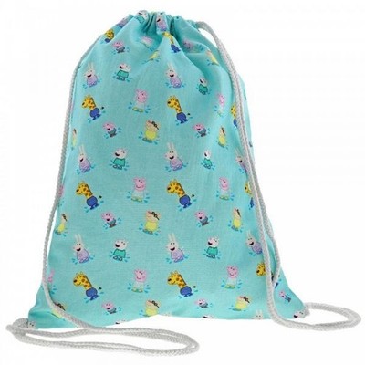 Peppa Pig Kordelzugbeutel - A29668 - Neu mit Etikett