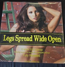 Legs of Mystique 2025 Wall Calendar, 13 Months, Featuring Stunning Nude Women