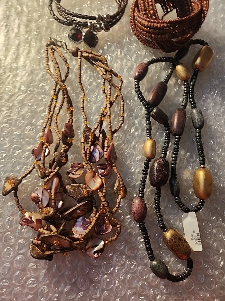 Vintage Schmuck Konvolut, Gebraucht 4 Teilig - Bild 2 von 4