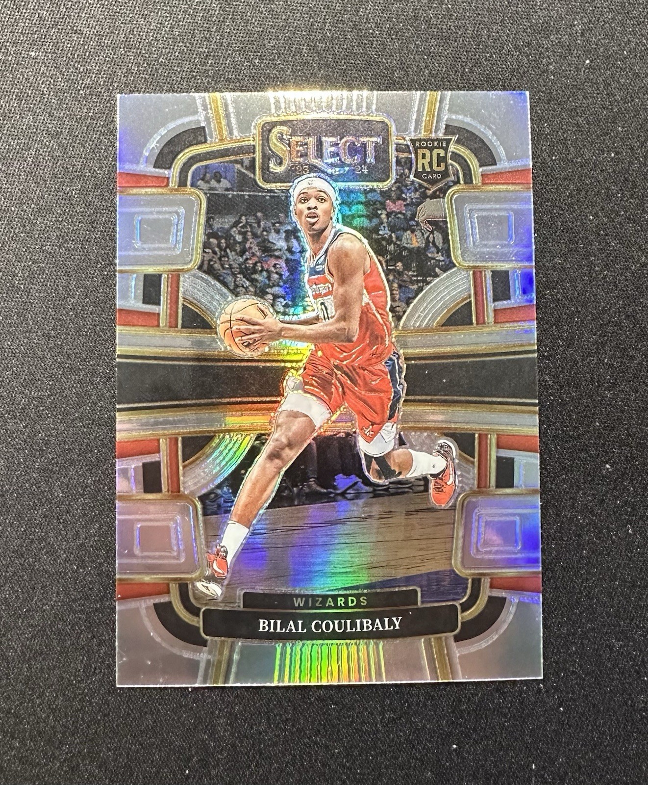 2023-24 Panini Select - Concourse Bilal Coulibaly #97 Silver Prizm (RC)