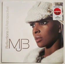 MARY J BLIGE REFLECTIONS (A RETROSPECTIVE) 2LP MILKY CLEAR VINYL TARGET EXCLUSIV