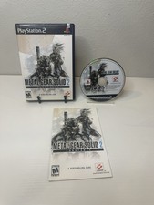 PS2 Playstation 2 - Metal Gear Solid 2 Substance Complete CIB