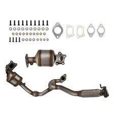 Front Left and Right Catalytic Converter Set For 2010-2011 Cadillac SRX 3.0L V6