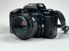 Minolta Maxxum 5000 35mm Film Camera With 50mm Auto Focus Lens