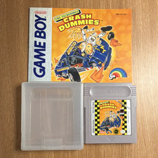 The Incredible Crash Dummies (Nintendo Game Boy) Box Cart Manual NTSC-U/C
