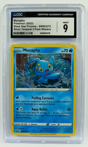 Manaphy graded CGC 9 for sale on eBay