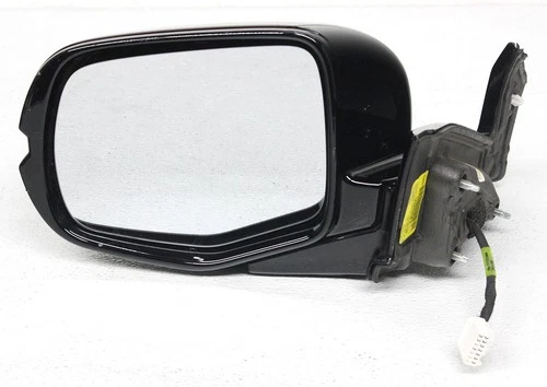 OEM Driver Side Exterior Mirror For Honda Pilot Elite, Touring (AWD) Dark Cherry