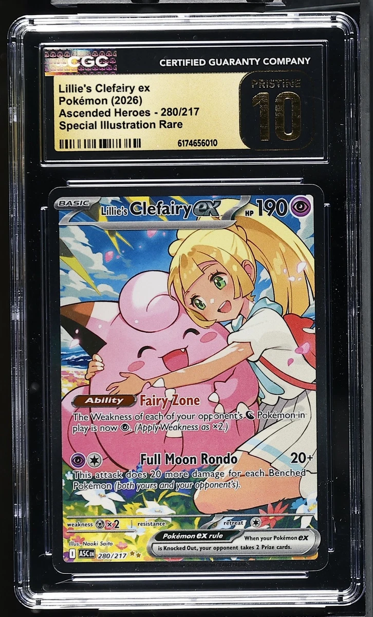 Preços baixos em Cartões TCG Lillie's Clefairy Ex Pokémon | eBay