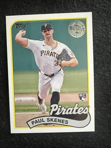 2024 Topps Update Series - 1989 Topps Baseball Paul Skenes #89US-46 (RC) Pirates
