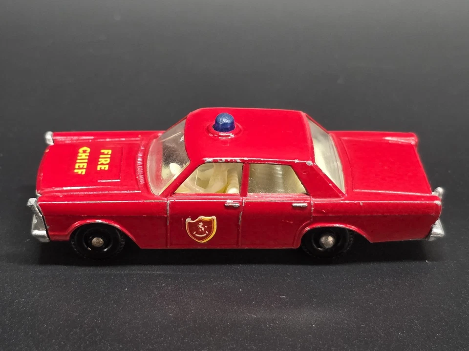 Matchbox Lesney No. 55/59 Ford Galaxie Fire Chief Car - Image 2 of 4