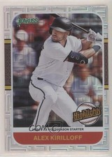 2021 Panini Donruss Highlights Vector Alex Kirilloff #HI6 0d2