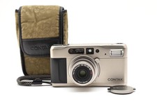 Top MINT w/Case Strap Contax TVS AF Point Shoot 35mm Film Camera From JAPAN