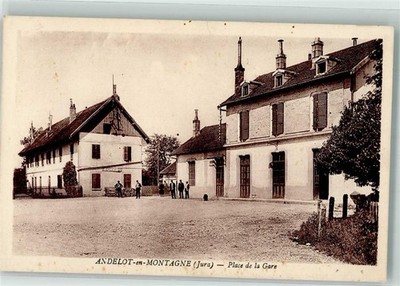39639470 - Andelot-en-Montagne Place de la Gare Bahnhof Lons-le-Saunier