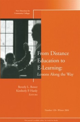 From Distance Education to E-Learning : Lessons along the Way Per