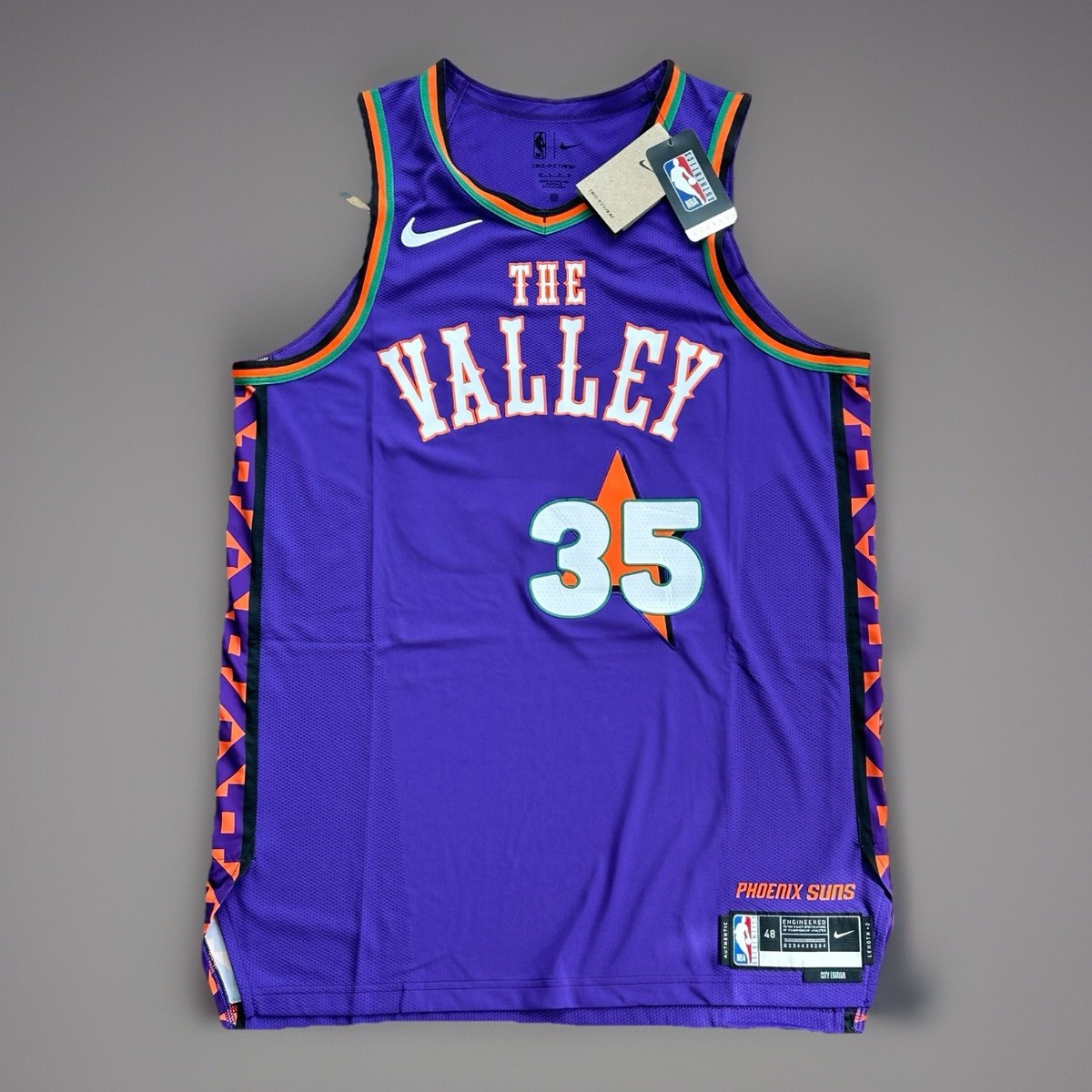 NWT AUTHENTIC Kevin Durant Suns NBA Jersey Basketball Kobe Curry LeBron | eBay