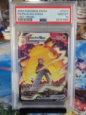 Pikachu VMAX TG17/TG30 Swsh11: Lost Origin Trainer Gallery Holo Gem Mint PSA 10 on eBay