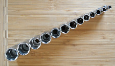 Mac Tools Expert 13 Piece 38 Drive Sae Deep Socket Set 14 To 1 Mac Tools Expert 13 Piece 38 Drive Sae Deep Socket Set 14 To 1