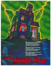 Haunted House Gottlieb Pinball Flyer / Brochu...