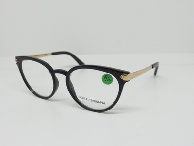 Dolce & Gabbana DG 5043 501 52 schwarz gold optische Brille