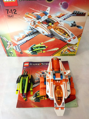 Lego 7647 Mars Mission Lego Vintage Lego verwandelt Mars Mission Switch Kämpfer