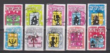 NVPH Nederland Netherlands 2684 - 2693  used Decemberzegels 2009