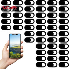 50 Pcs Webcam Cover Slide, 0.023 Inch Ultra-Thin Universal Camera Privacy Cover
