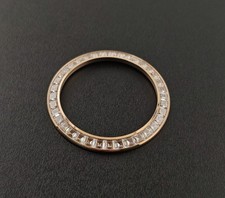 Rolex Daytona lunetta oro rosa cubic zirconia ricambio usato dal Giappone