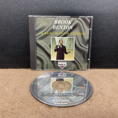 BROOK BENTON A RAINY NIGHT IN GEORGIA R&B SOUL MUSIC CD