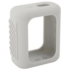 Gray Silicone Case w/ Carabiner Fits For JBL GO3 GO 3 Bluetooth Speaker