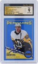 Jake Guentzel Penguins Signed 2019-20 Upper Deck #R-21 #/149 CGC 9/10 Card