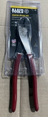 Klein Tools Crimping and Cutting Tool for Connectors 10-22 AWG 1005 USA NEW