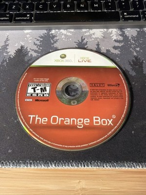 The Orange Box Xbox 360 Disc Only Tested Authentic Half-Life Portal Valve