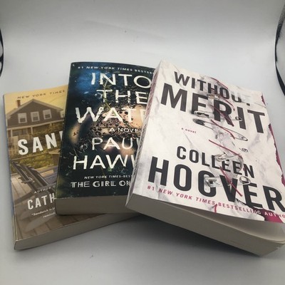 Lot of  3 Trade Paperbacks Colleen Hoover, Paula Hawkins, Catherine Newman
