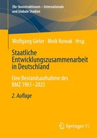 Staatliche Entwicklungszusammenarbeit In Deutschland Wolfgang Gieler