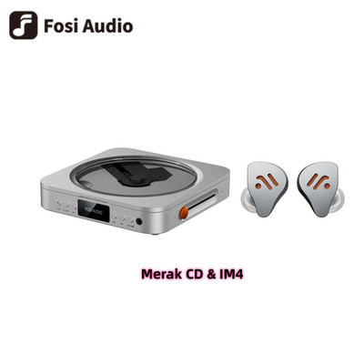 FOSI AUDIO Merak CD-Player HiFi CS43131 DAC Kopfhörerverstärker & IM4 Kopfhörer