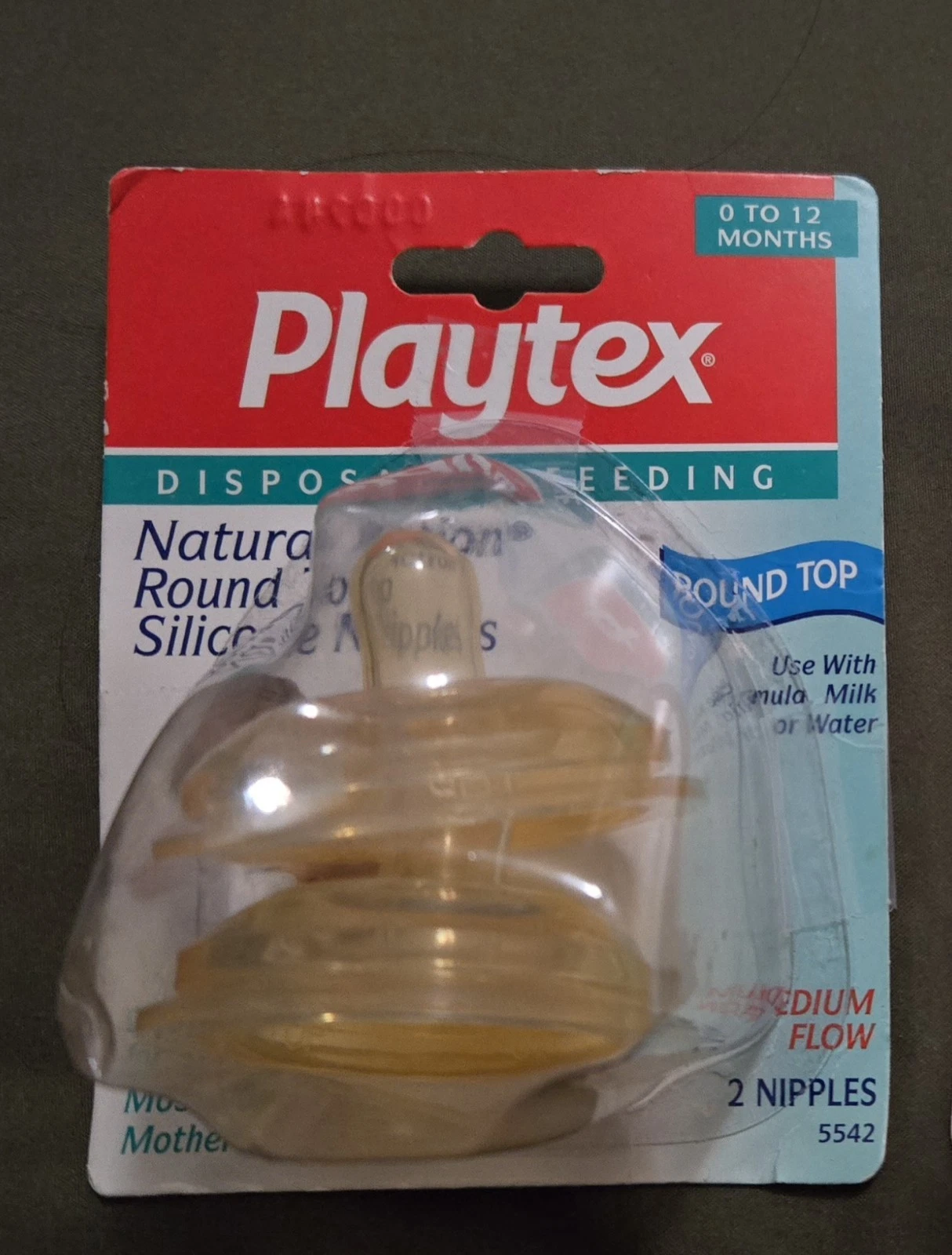 Vintage Playtex Nurser Drop In PLAYTEX round Top Silicone Nipples, BRAND NEW!
Opens in a new window 