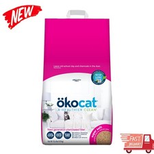 10.6 Lbs Wood Cat Litter Super Soft Clumping Unscented Natural Delicate Paws New