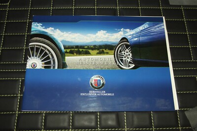 RARE Customer Brochure/Brochure BMW Alpina July 2009 D5 Biturbo B6 B7 B3 etc