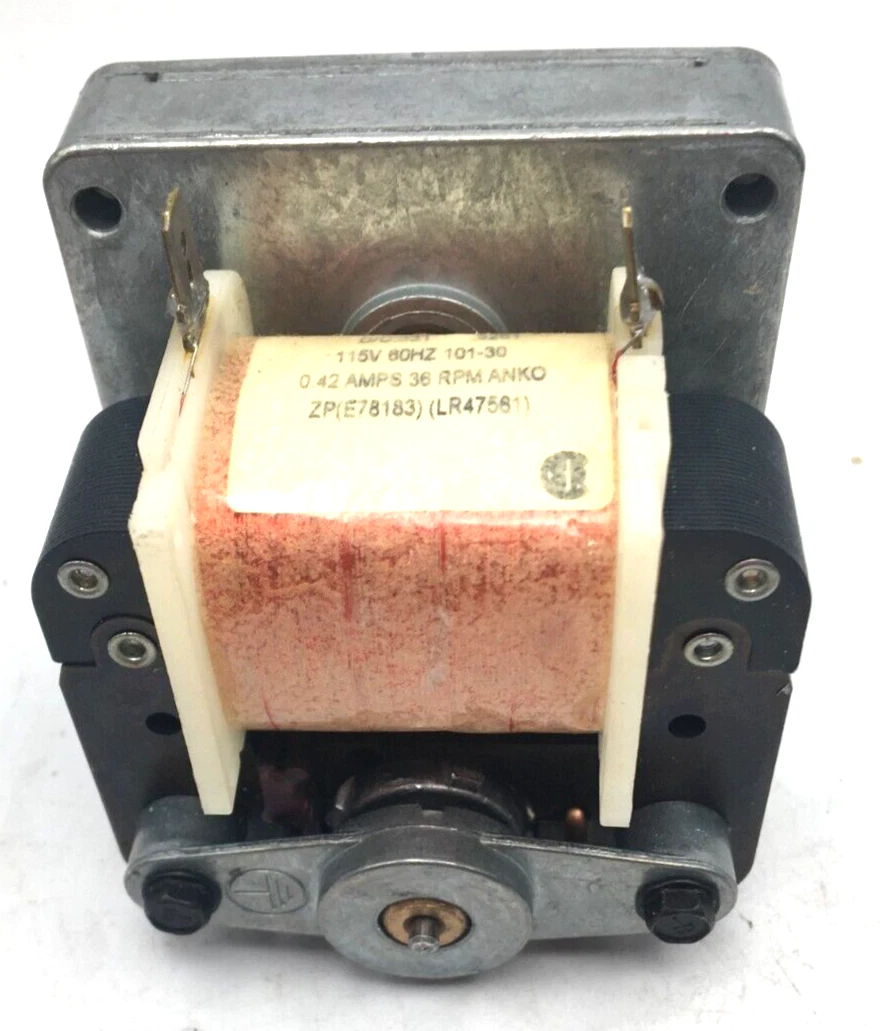 Anko Motor D/C 331 5261, 115V, 50HZ, 101-30, 0.42 Amps 36RPM ZP 