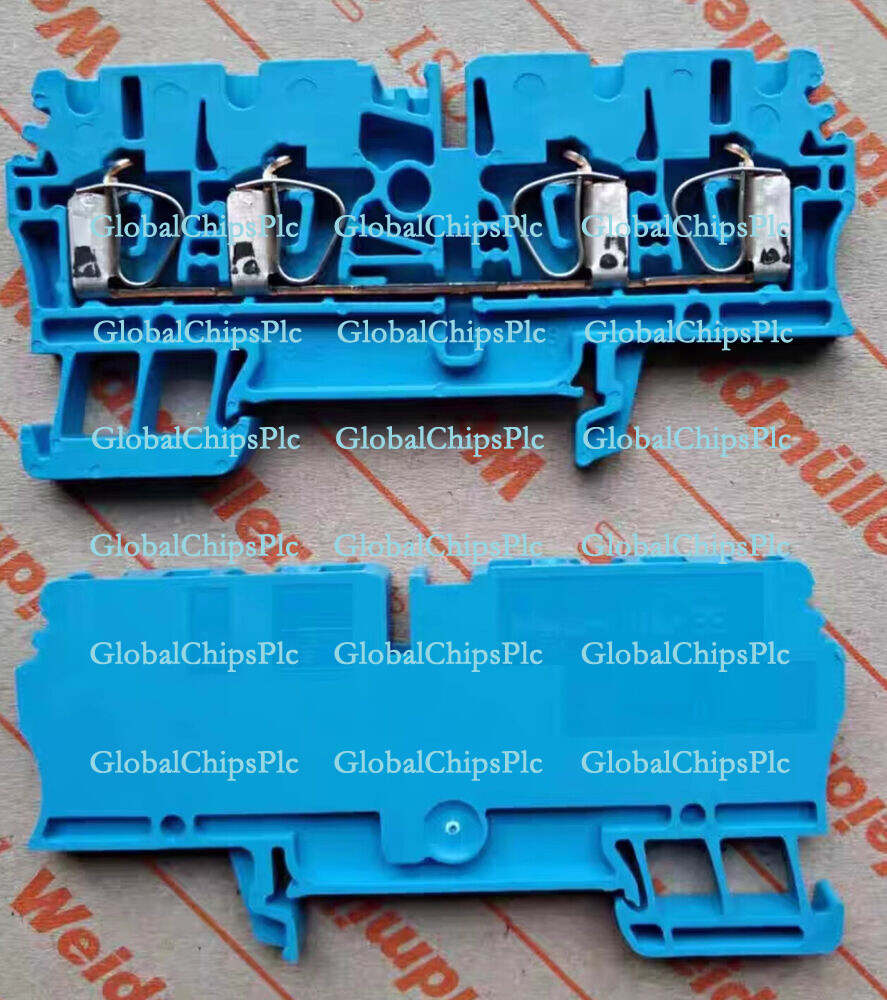 5pcs Weidmuller Wiring Terminals ZDU 4/4AN BL ，7904300000