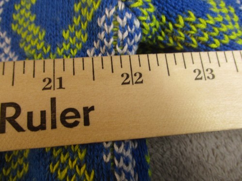 Oxknitstore Knit Polo Sweater Shirt Men Large Blue Yellow Retro Preppy Tennis - Picture 11 of 13