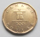 2010 Vancouver Canada Inuit Loonie - combined shipping