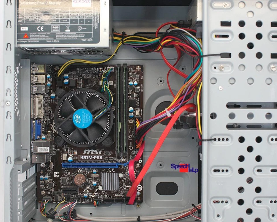 MSI H81m-p33 Intel Core i5 4690 Computadora PC Windows 7 64-BIT 16GB DDR3 1TB - Imagen 4 de 4