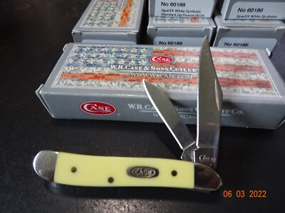 CASE & SONS XX YELLOW SYNTHETIC SMOOTH PEANUT 2 7/8
