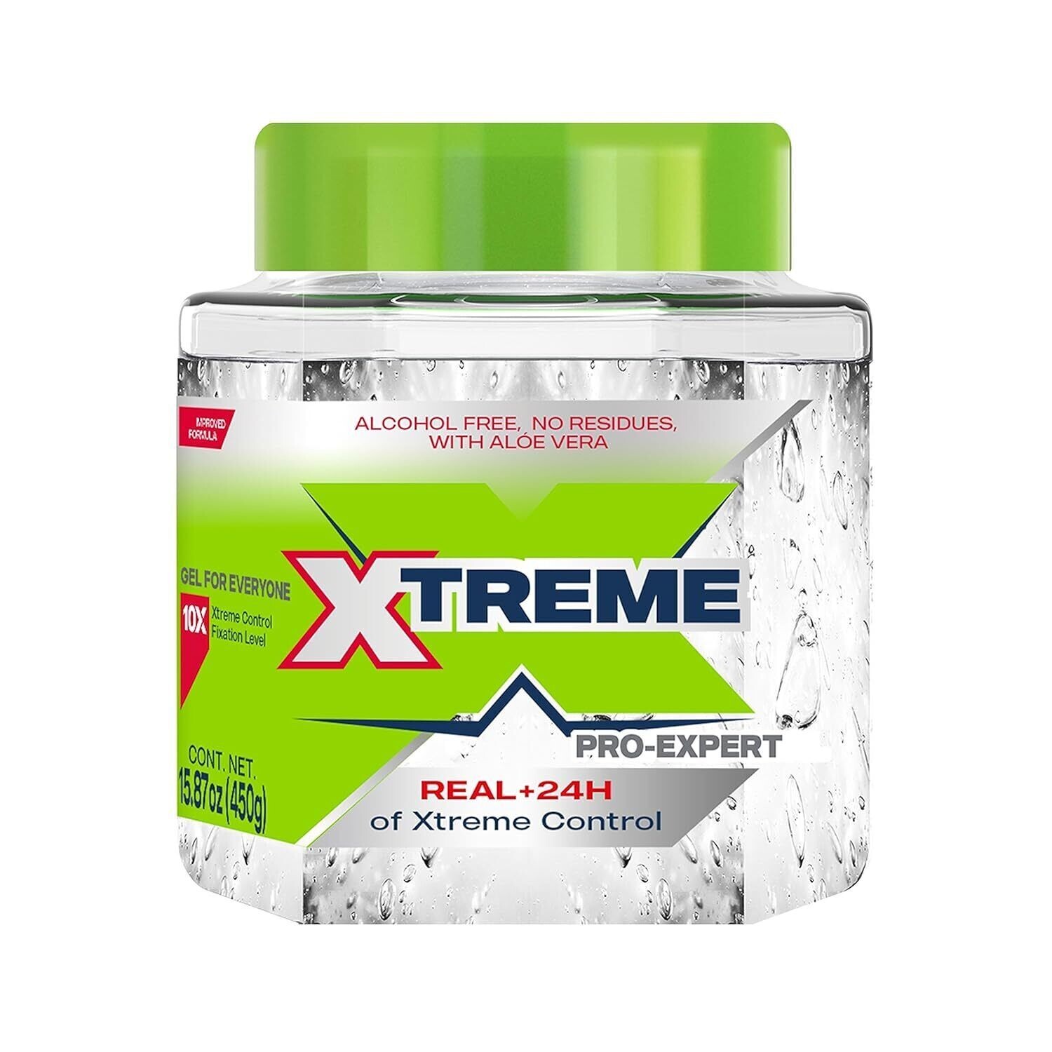 Wet Line Xtreme Pro Expert Styling Hair Gel Clear Aloe Vera Extra Hold Care 450g