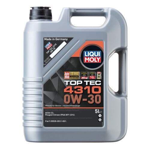 Motoröl LIQUI MOLY 3736 Top TEC 4310 0W-30 Motorenöl Leichtlauf Motor Öl 5 Liter - Bild 1 von 2