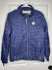 Didriksons Maud Women Jacket Casual Leisure Lightweight Windproof Size 42 L Blue