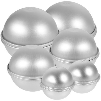 12Pcs Hemisphere Semicircle Shape Mold Semicircle Baking Mold Hemisphere Mold